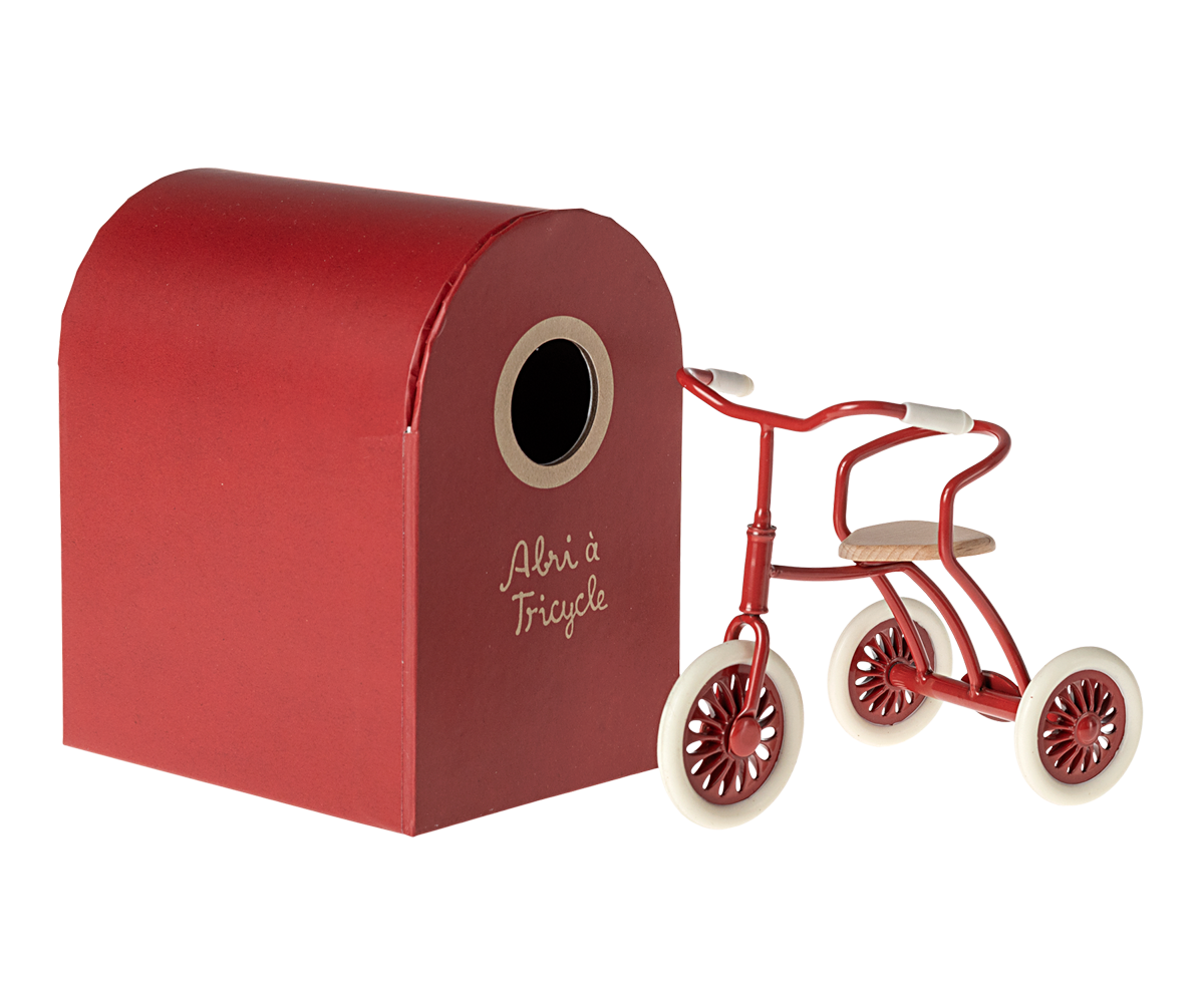 Abri a tricycle, Mouse - Red