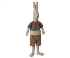Rabbit, Size 4 - Knitted Shirt and Shorts
