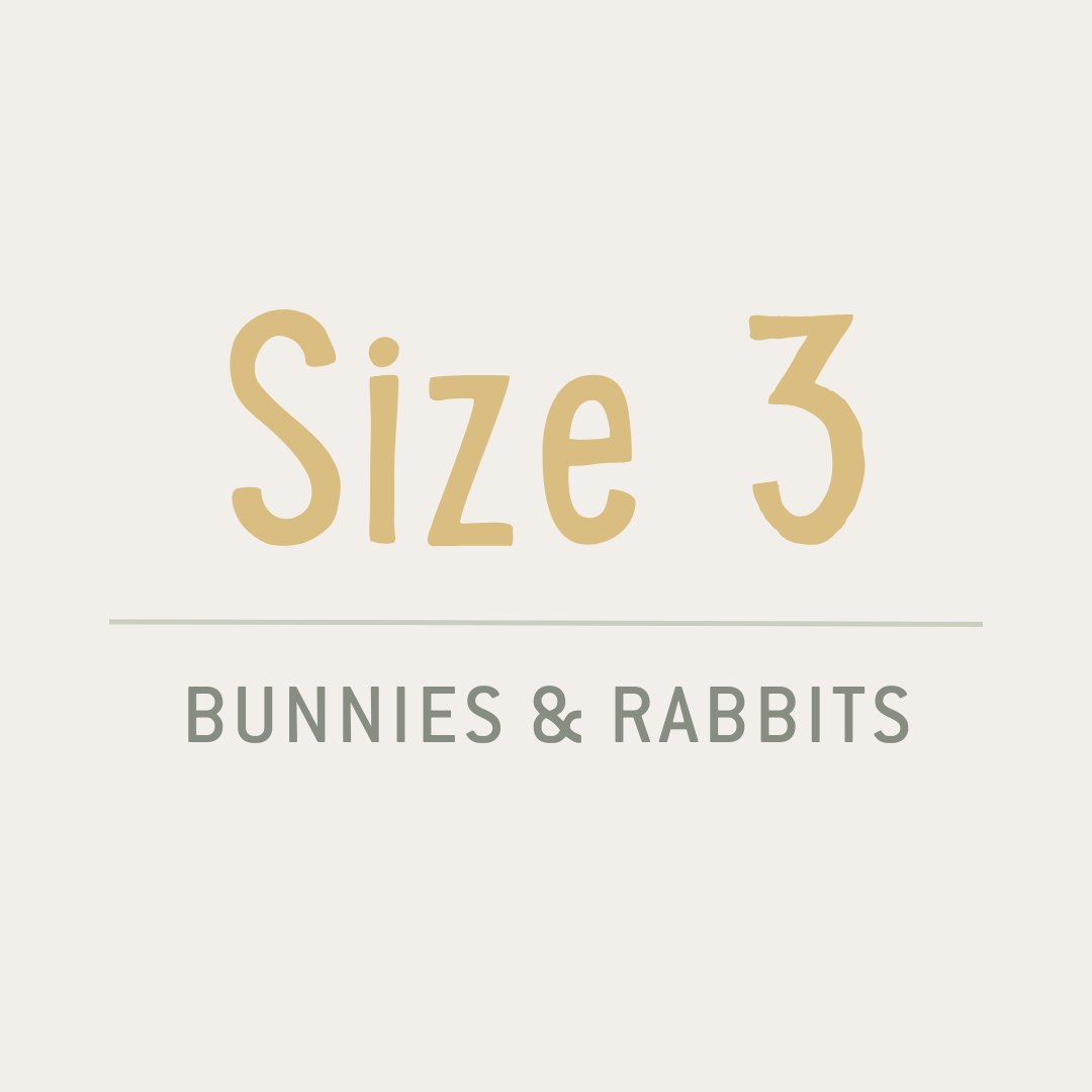 Size 3 Bunnies & Rabbits