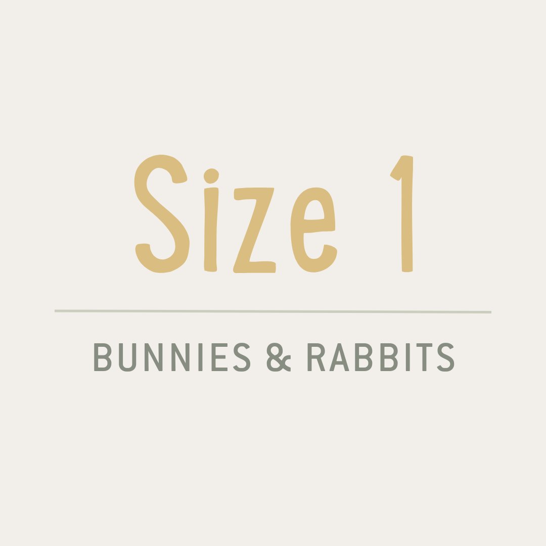 Size 1 Bunnies & Rabbits