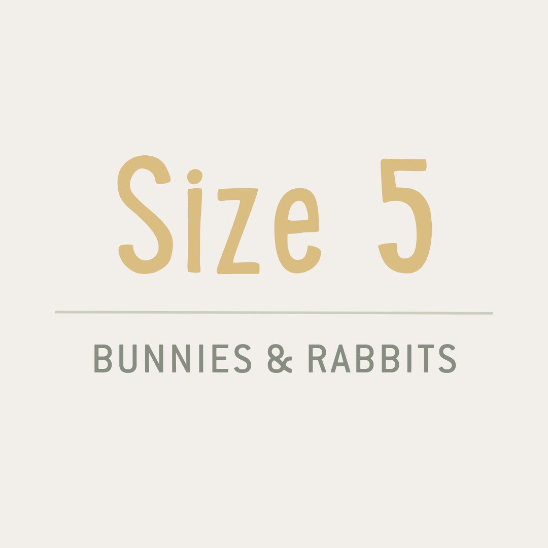 Size 5 Bunnies & Rabbits