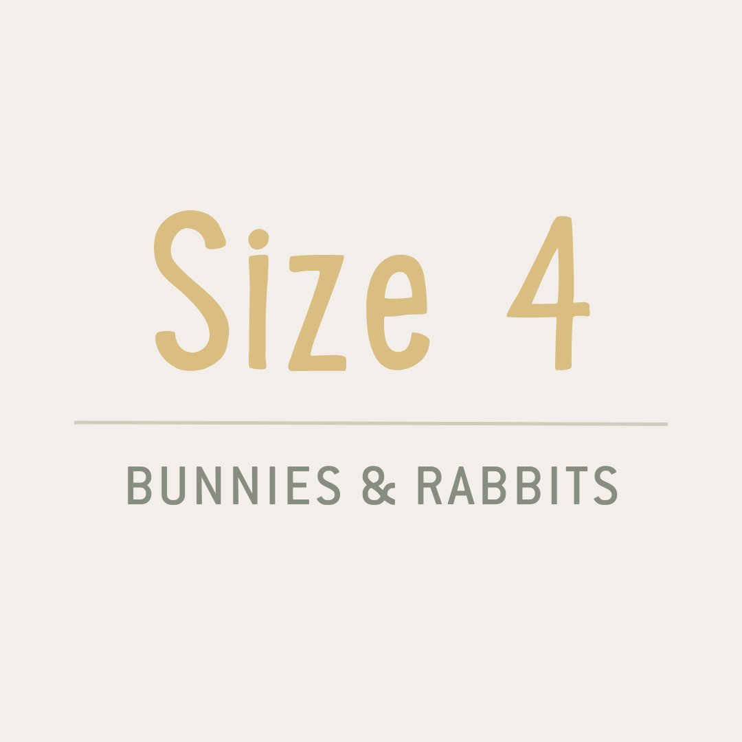 Size 4 Bunnies & Rabbits