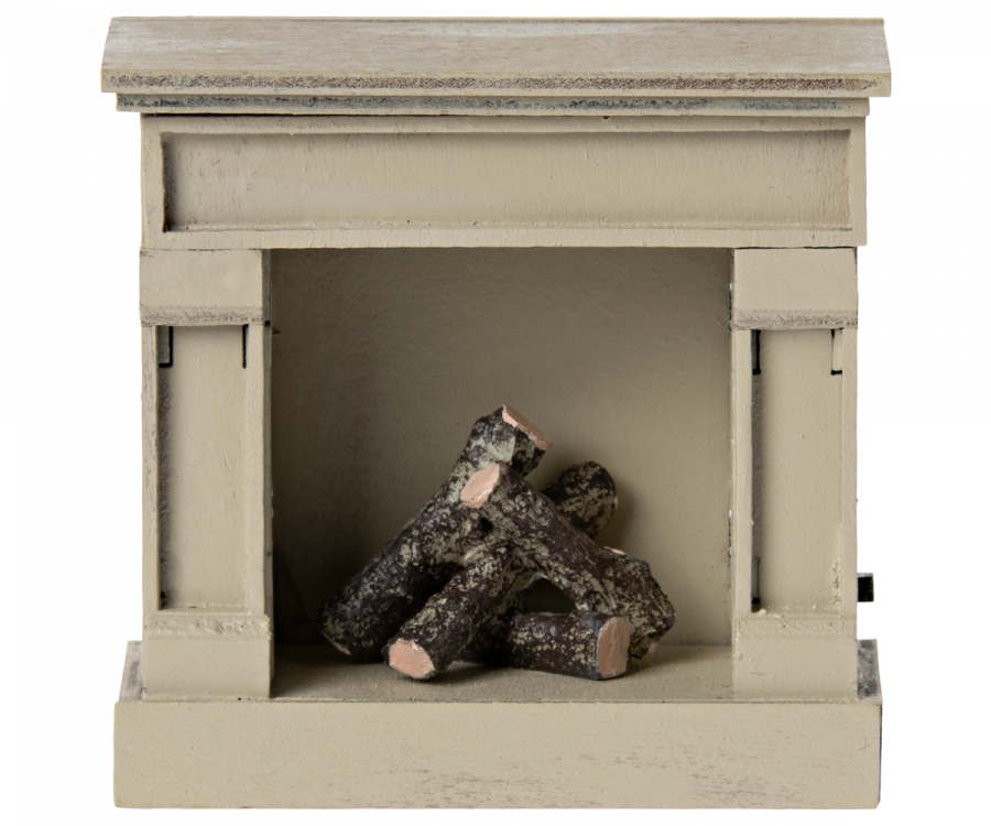 Fireplace, Vintage Off-white - Mouse