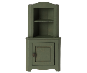 Corner Cabinet, Mouse - Dark Green