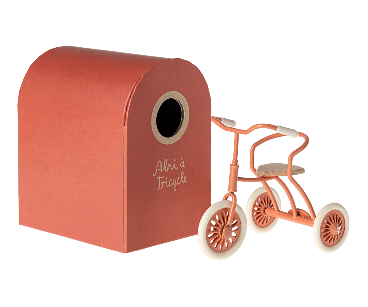 Coral Tricycle for Mice - Maileg - Maileg USA Coral Tricycle for Mice - Maileg - Maileg USA