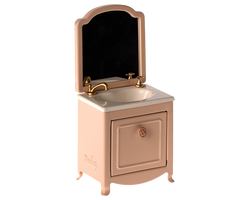 Small Pink Sink and Mirror for Mouse - Maileg - Maileg USA
