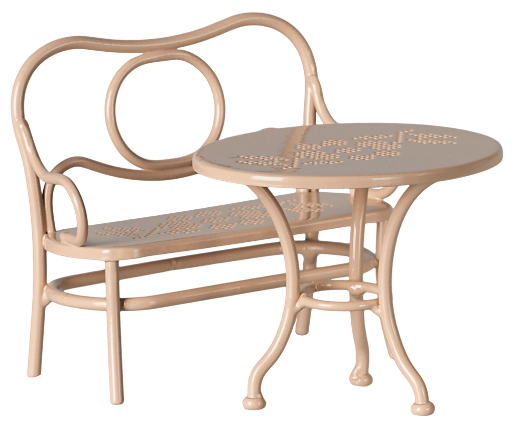 Café set, Mouse, Big - Pale pink - Maileg USA