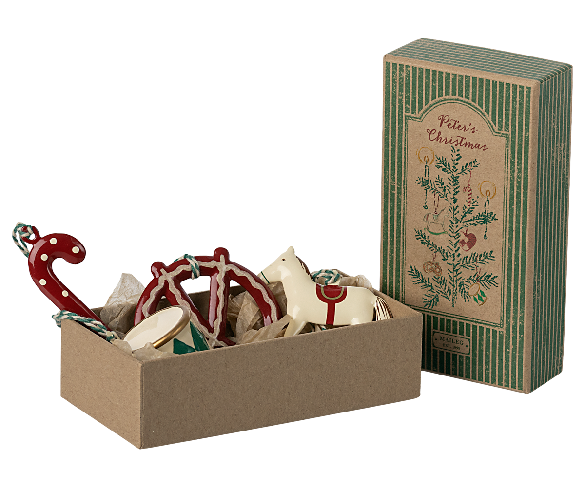 Maileg クリスマスオーナメントボックス Winter Wonderland Maileg クリスマスオーナメントボックス Winter Wonderland