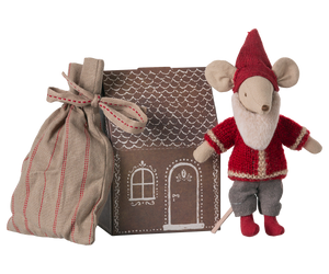 Santa mouse stuffed animal cheap