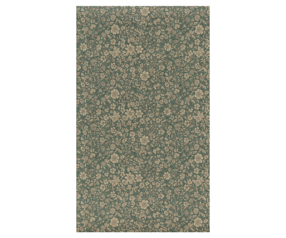 Gift Wrap, 10m - Blossom Blue