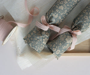 Gift Wrap, 10m - Blossom Blue
