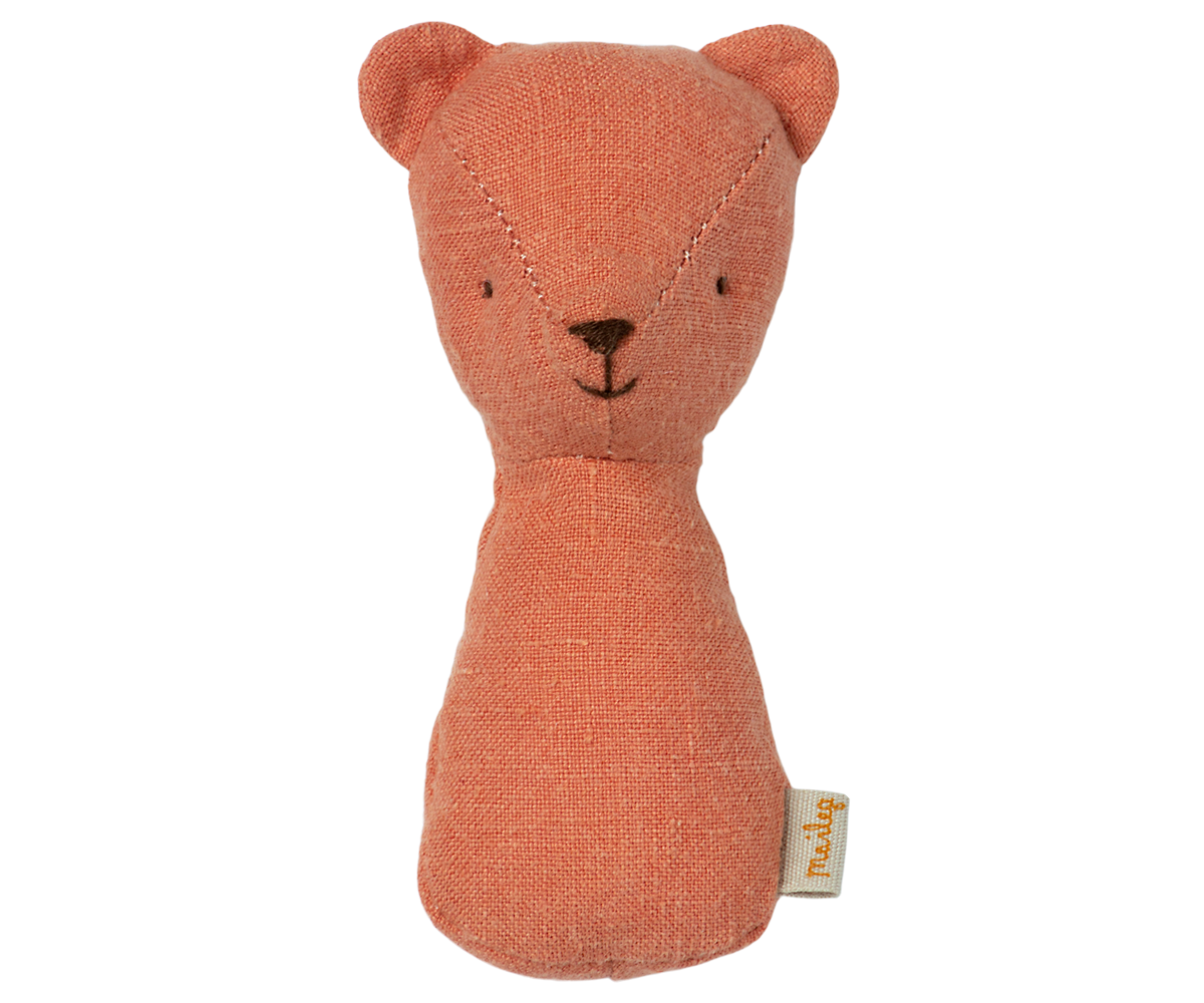 Tiny Tatty Teddy Big Hugs Rattle - Soft Baby Rattle Toy With Embroidered Design, Suitable From Birth