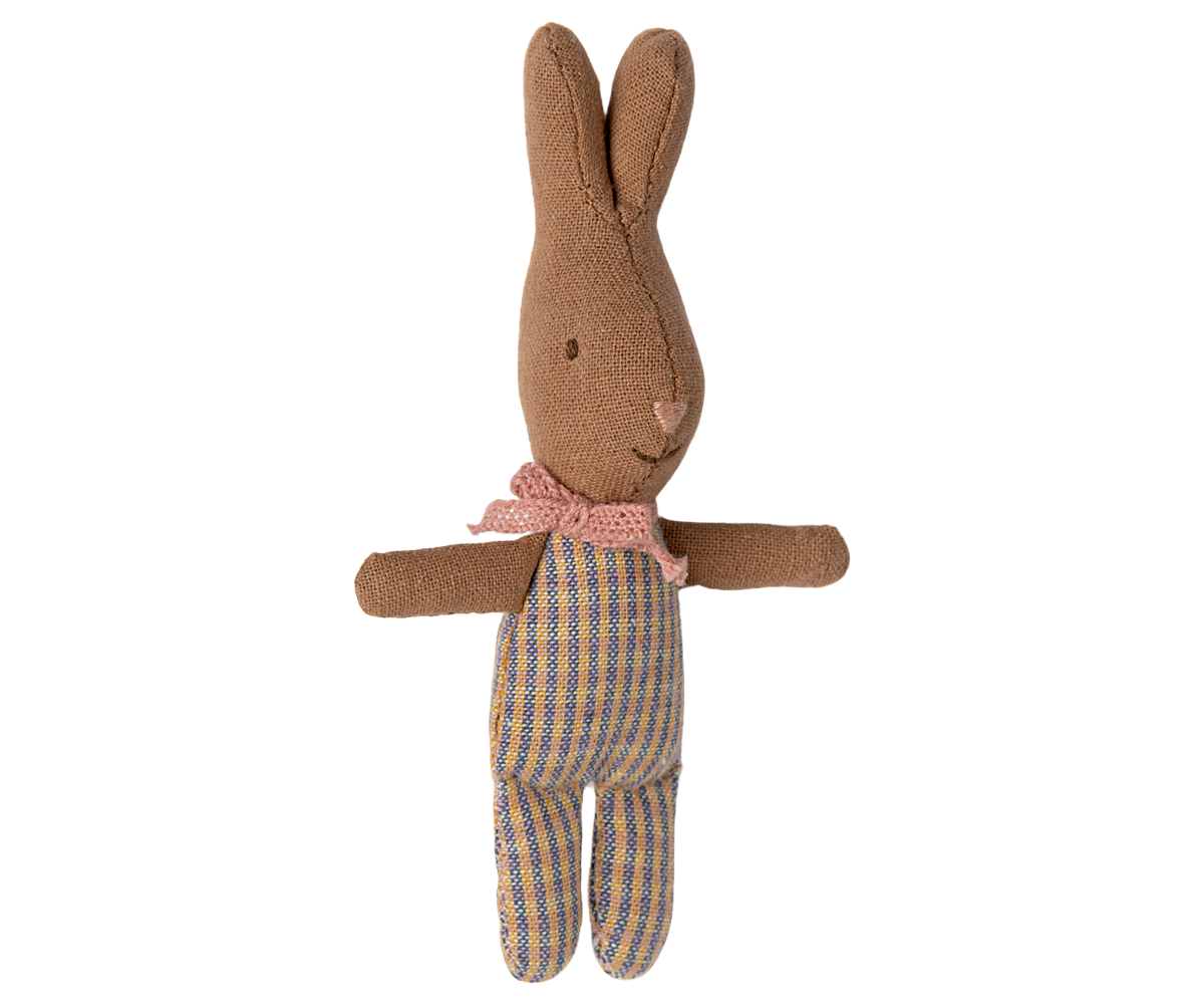 My Rabbit: Baby Rabbit in Checked Onesie - Maileg - Maileg USA My Rabbit: Baby Rabbit in Checked Onesie - Maileg - Maileg USA