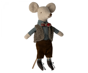 Vest, Pants and Bow Tie for Grandpa Mouse