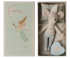 Tooth Fairy Mouse, LIttle Brother in Match Box