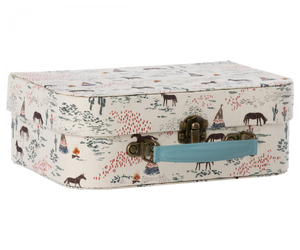 Suitcases with Fabric - 2pc Set