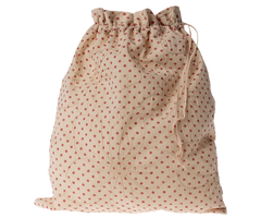 Bag, Large - White/Red Dots