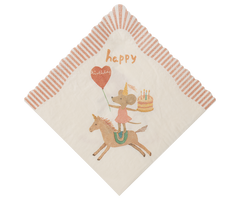 Napkin, Happy birthday - Unicorn (20 pcs)