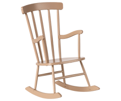 Rocking chair, Miniature - Dark sand