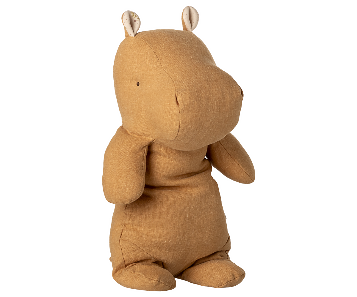 Hippo, Medium - Honey - Maileg USA Hippo, Medium - Honey - Maileg USA