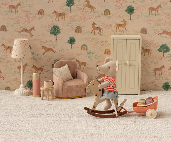Rocking horse, Mouse - Spotted - Maileg USA