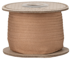 Ribbon, W: 13 mm x L: 10 m - Soft brown