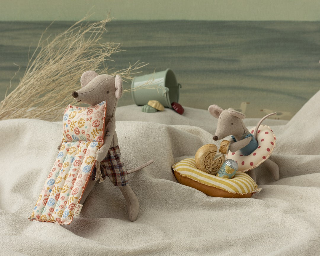 maileg hängematte Maileg Beach Mouse with Air mattress, Dad