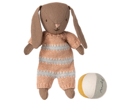 Bunny set, Micro - Brown - Dusty rose