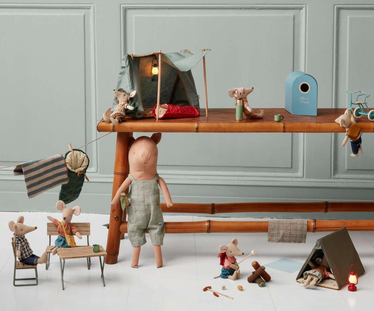 Hiker Mouse, Big Brother, Brown – Maileg - Maileg USA