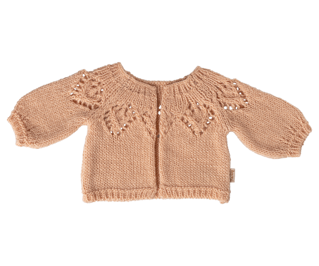 Cardigan, Size 4 - Light rose - Maileg USA