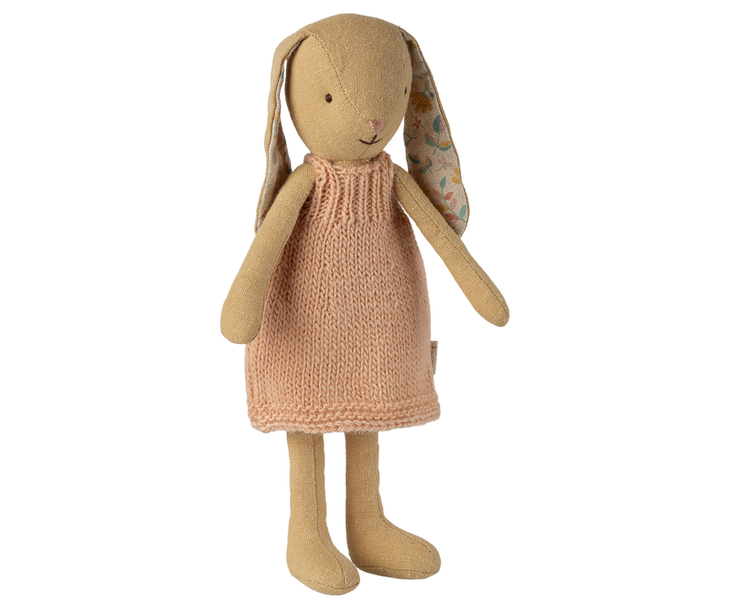 Bunny, Size 1 - Cream yellow - Knitted dress - Maileg USA