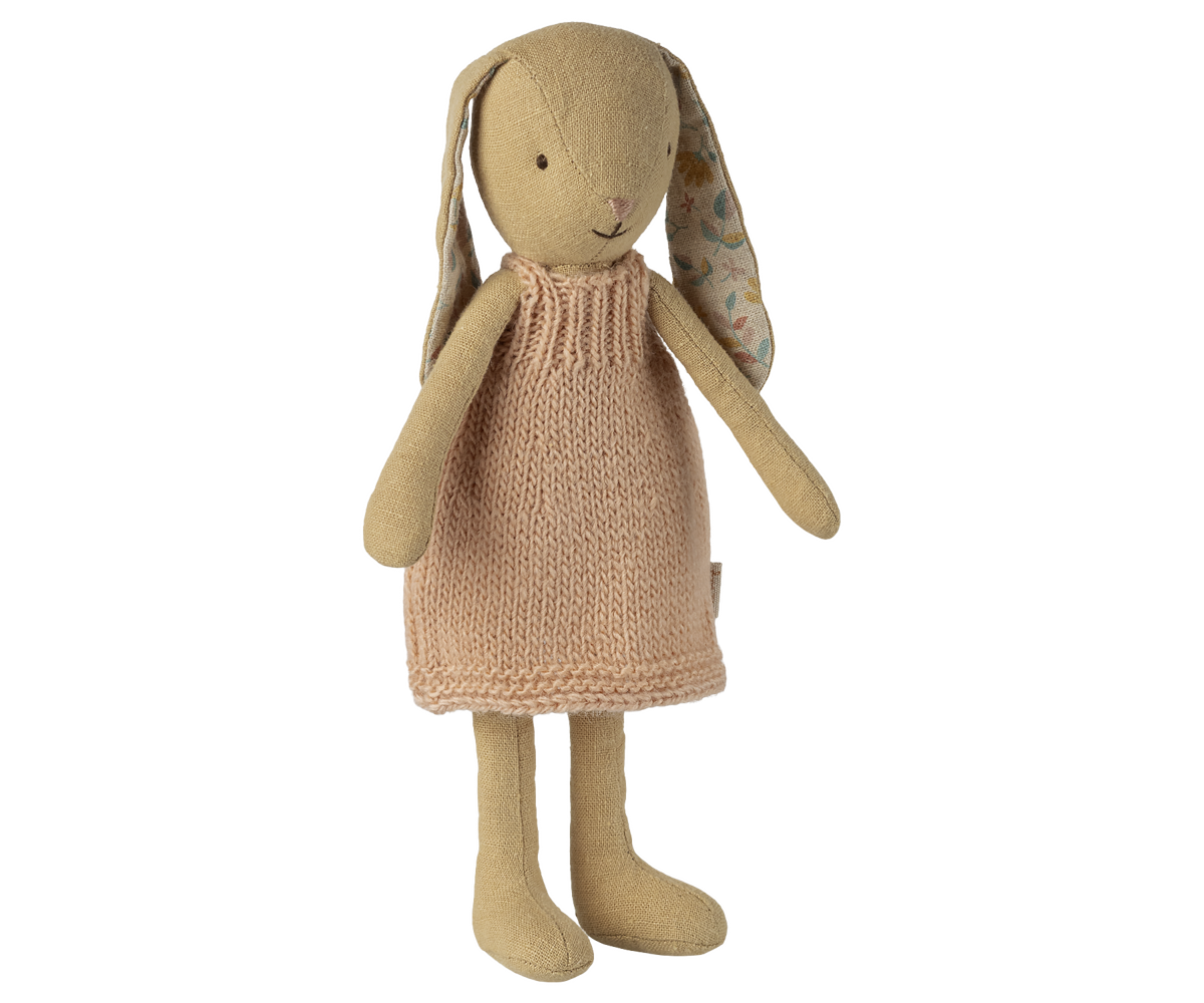 Bunny, Size 1 - Cream yellow - Knitted dress - Maileg USA