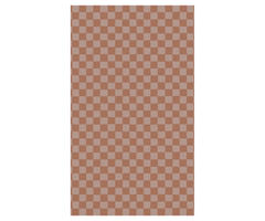 Gift wrap, 10 m - Checker - Powder/Vintage rose