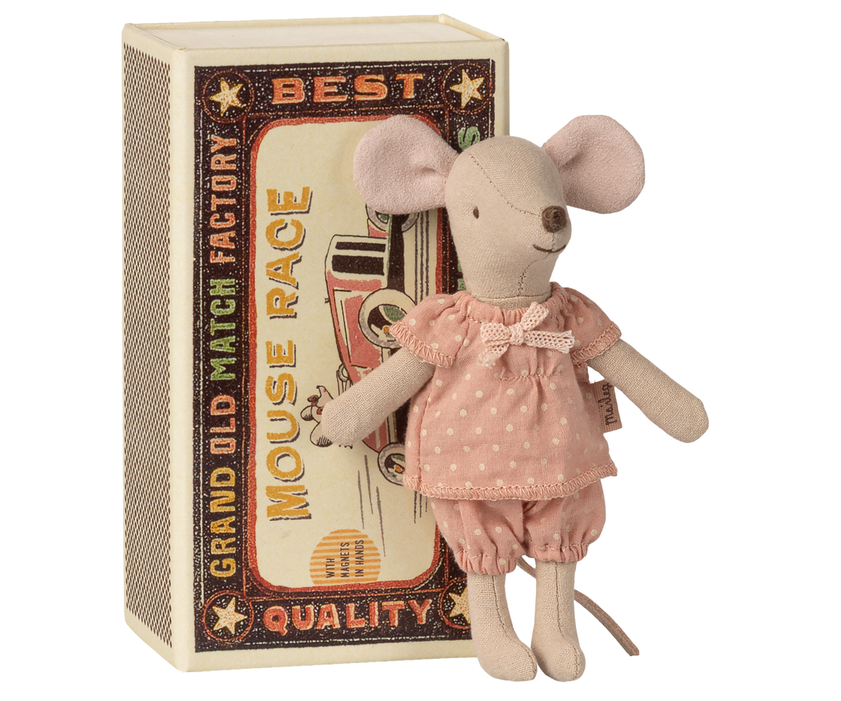 Big sister mouse in matchbox - Maileg USA
