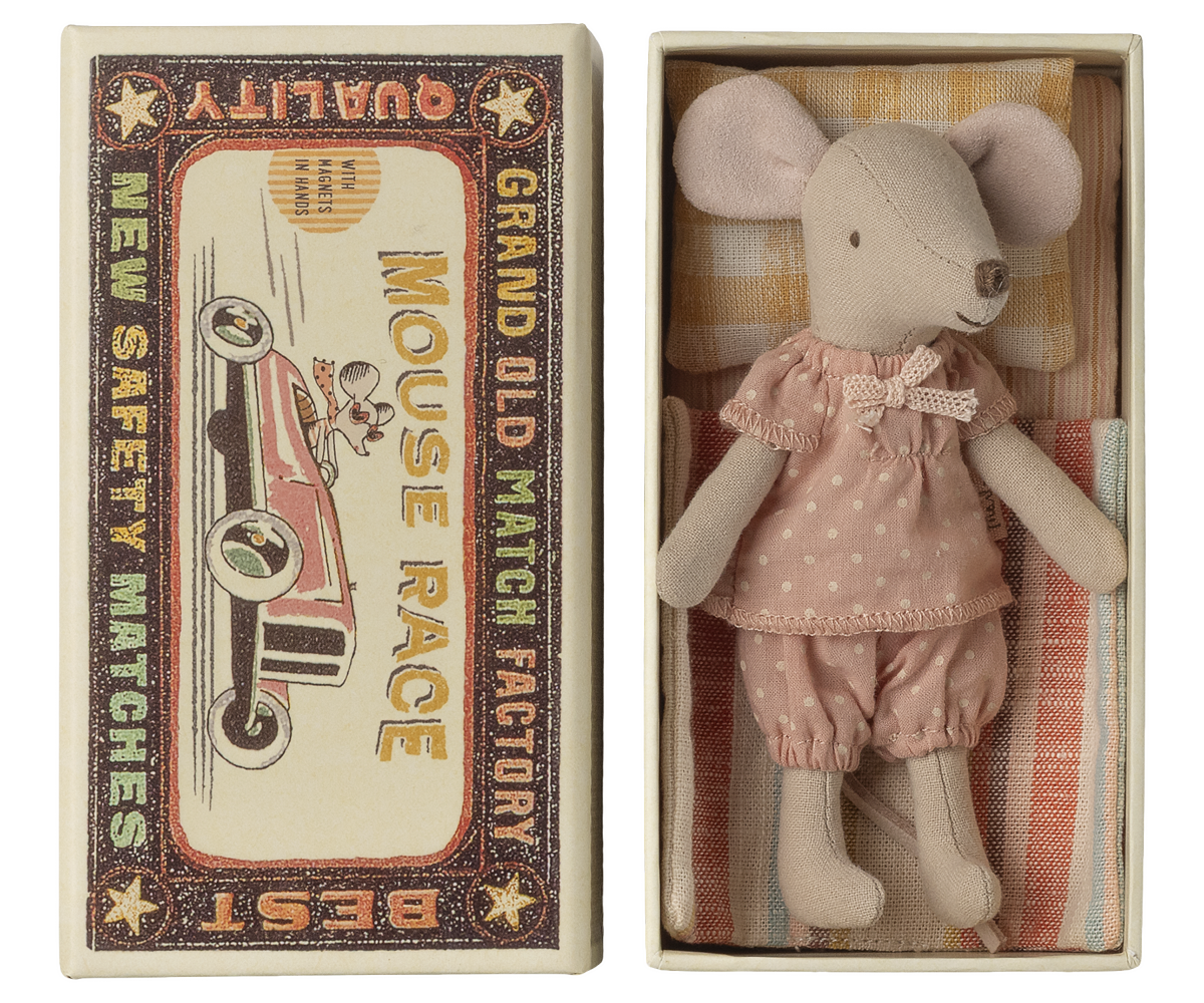 Big sister mouse in matchbox - Maileg USA