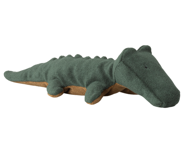 オリジナル The Suede Crocodiles 7インチ Safari friends, Crocodile, Small - Forest green - Maileg USA