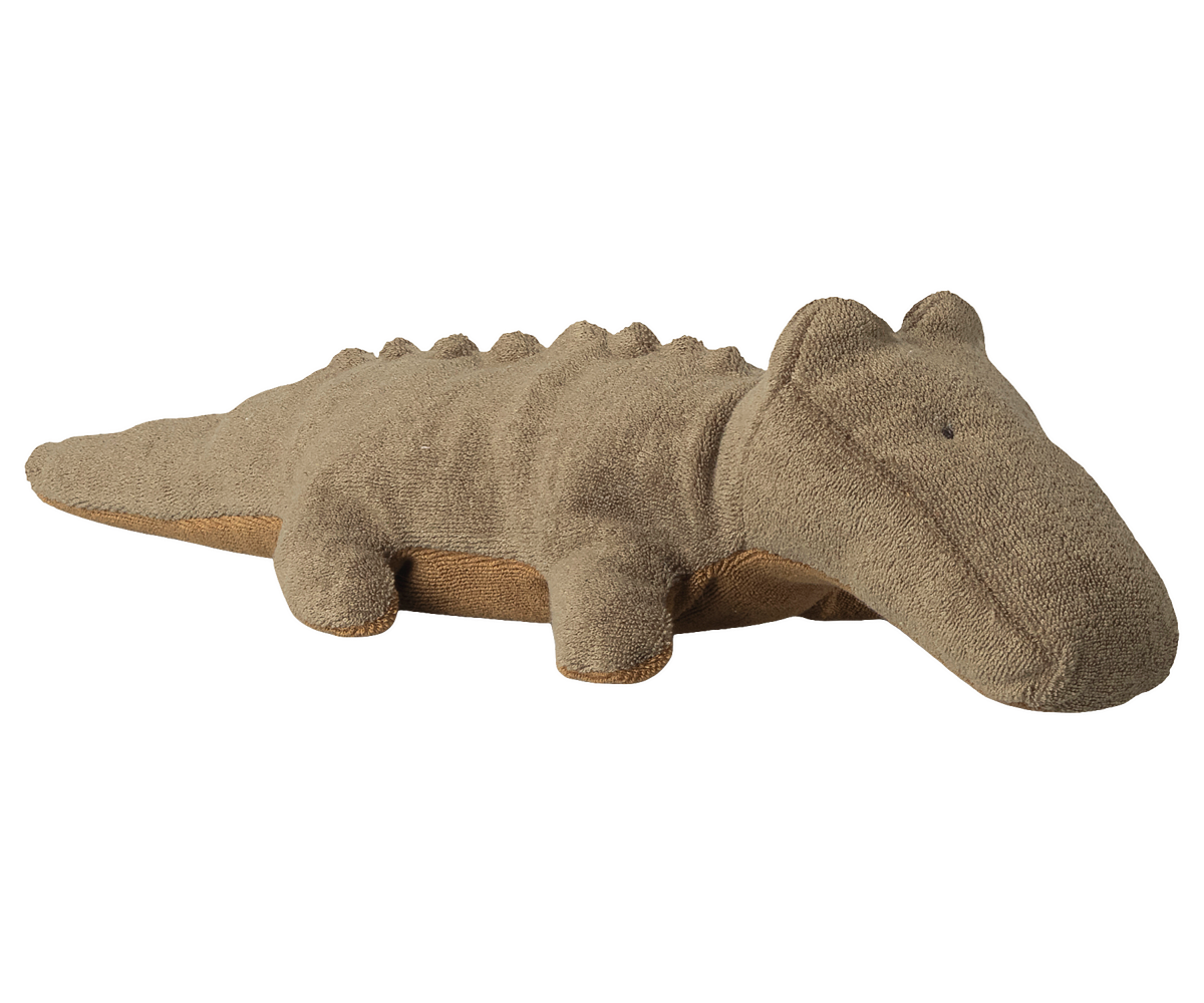 Safari friends, Crocodile, Small - Olive green - Maileg USA