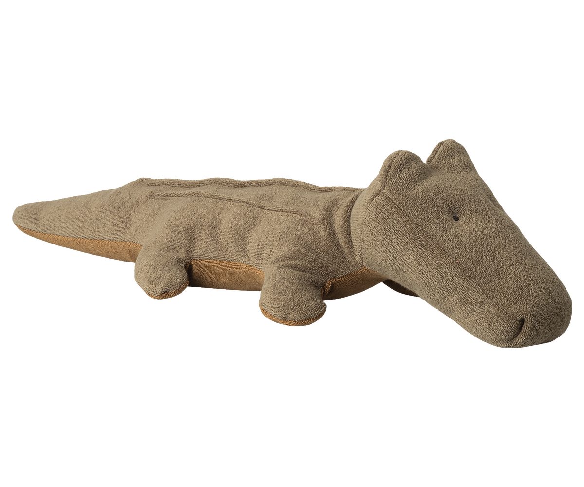 Safari friends, Crocodile, Medium - Olive green - Maileg USA