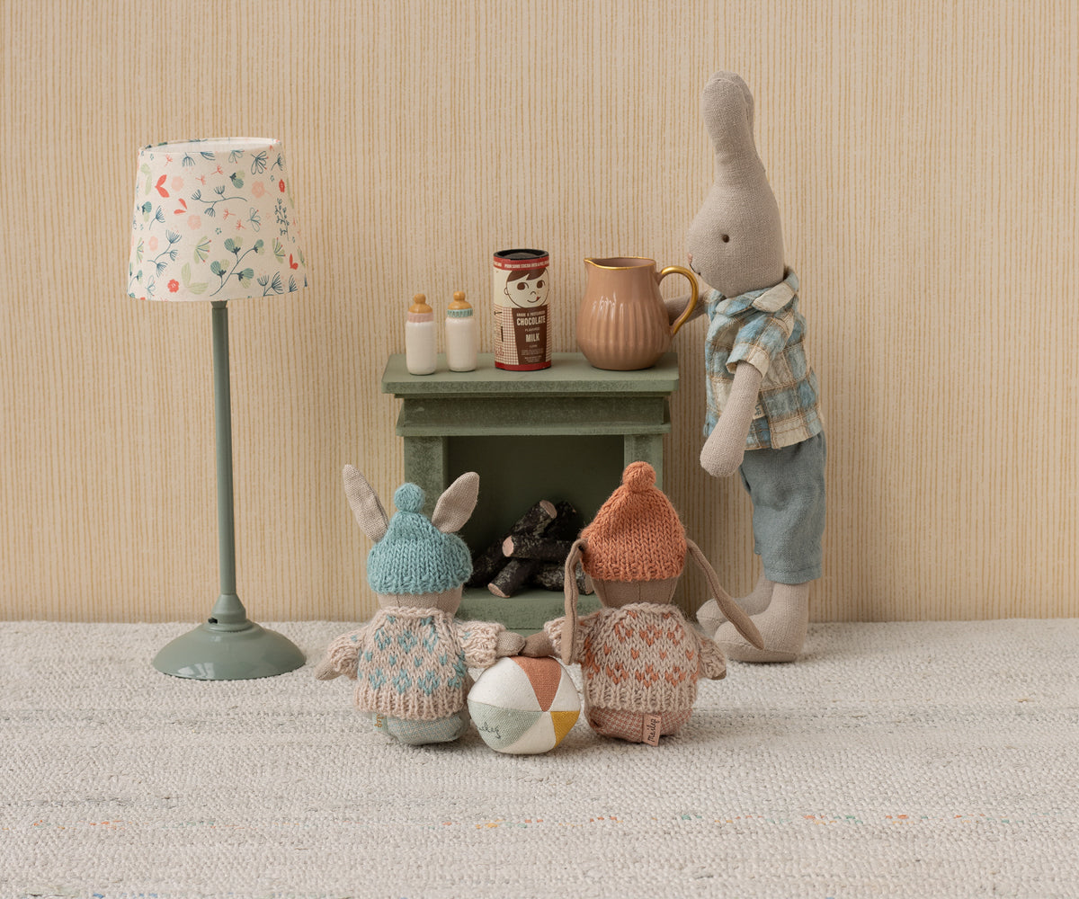 Winter rabbit, Micro - Sand - Mint - Maileg USA