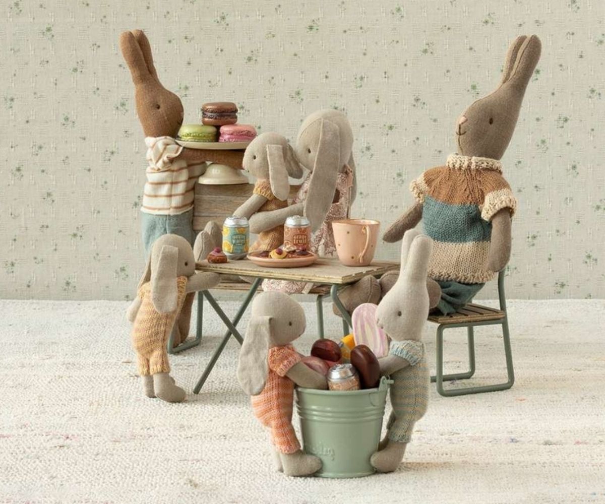 Rabbit, Size 2 in Sweater and Shorts - Maileg - Maileg USA