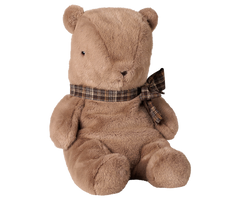 Teddy bear plush, Large - Dark mushroom