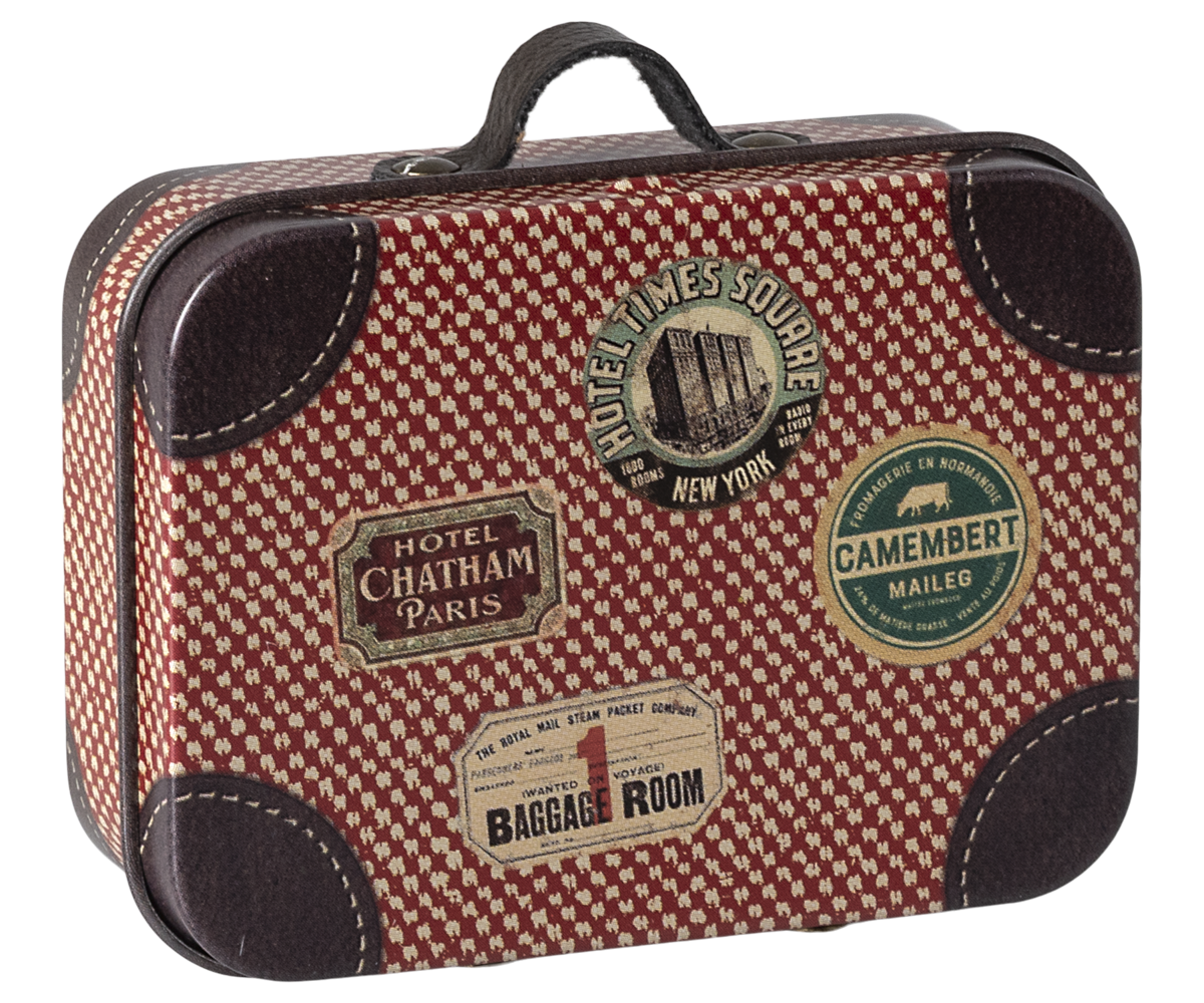 Suitcase, Micro - Travel - Red