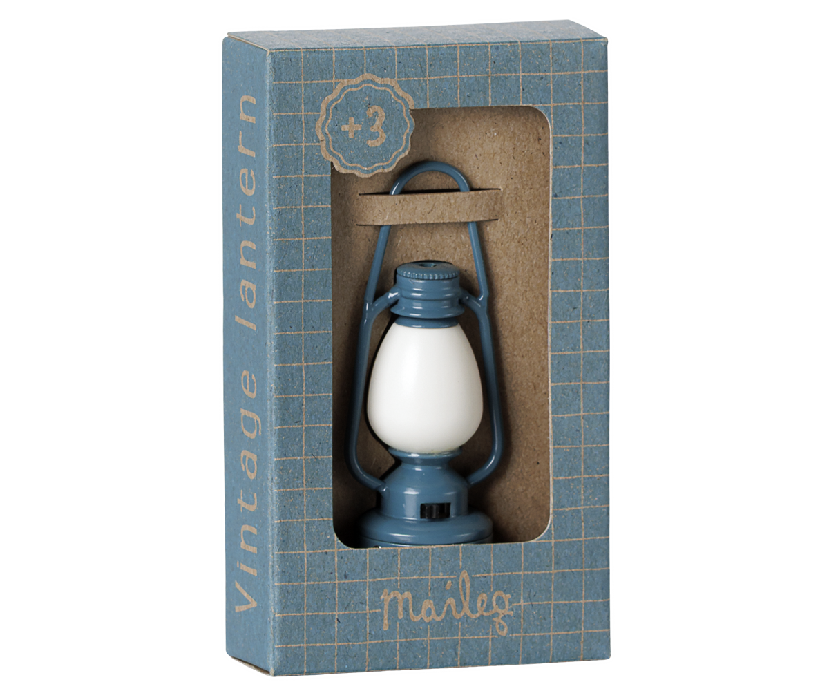 Vintage Lantern for Mice, Blue – Maileg - Maileg USA