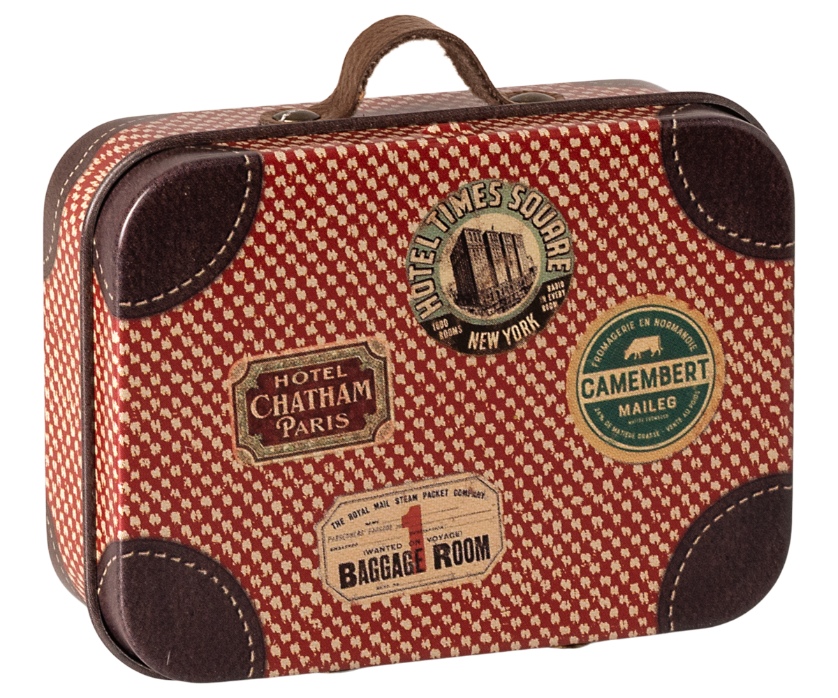 Suitcase, Micro - Travel - Red