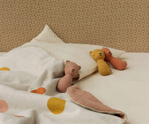 Teddy Rattle - Dusty Coral