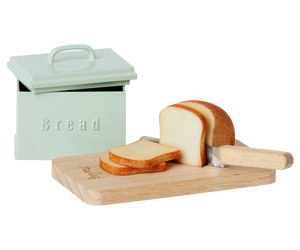 Bread Box w/ Utensils, Miniature