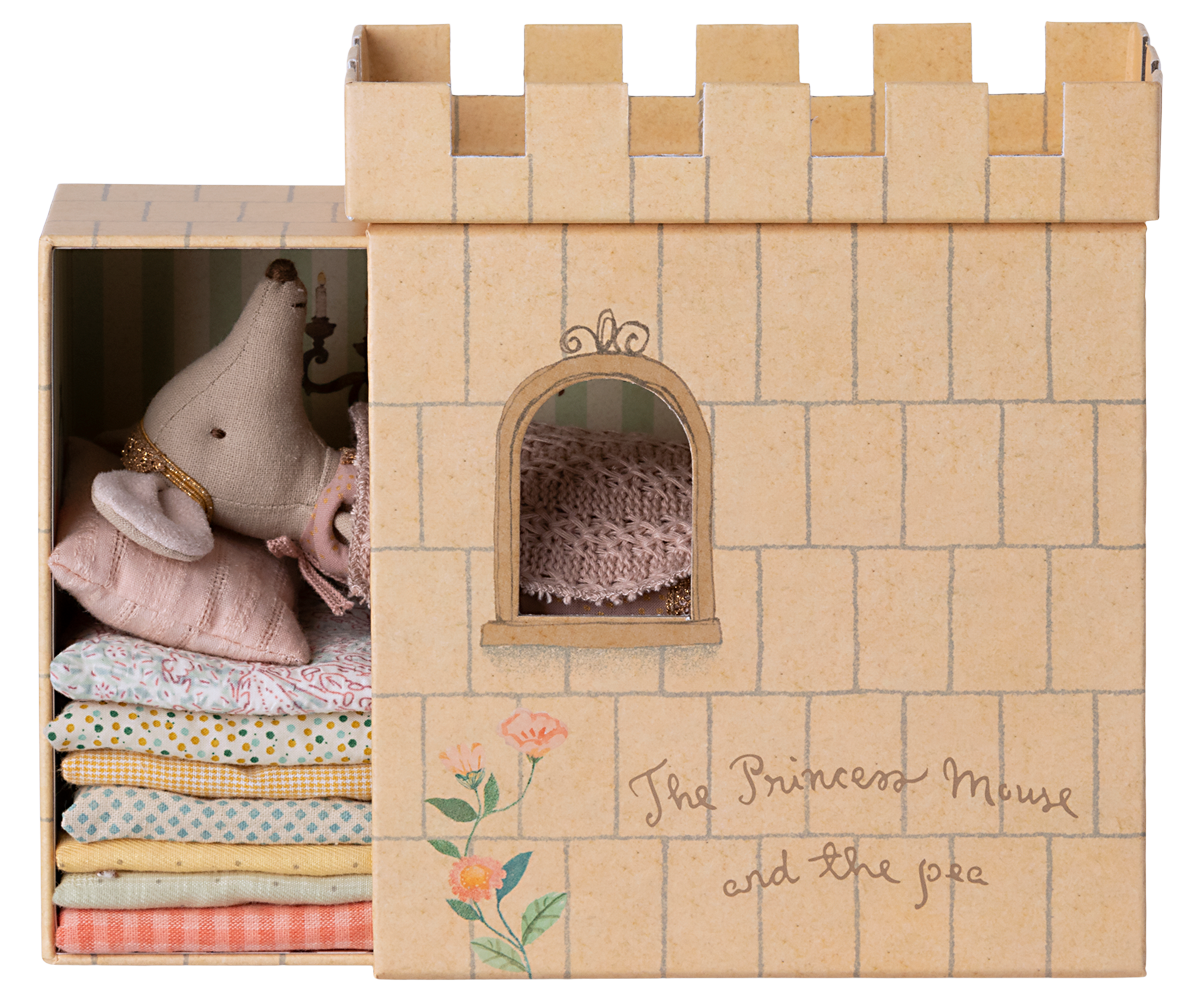 Princess and the pea doll and online bed